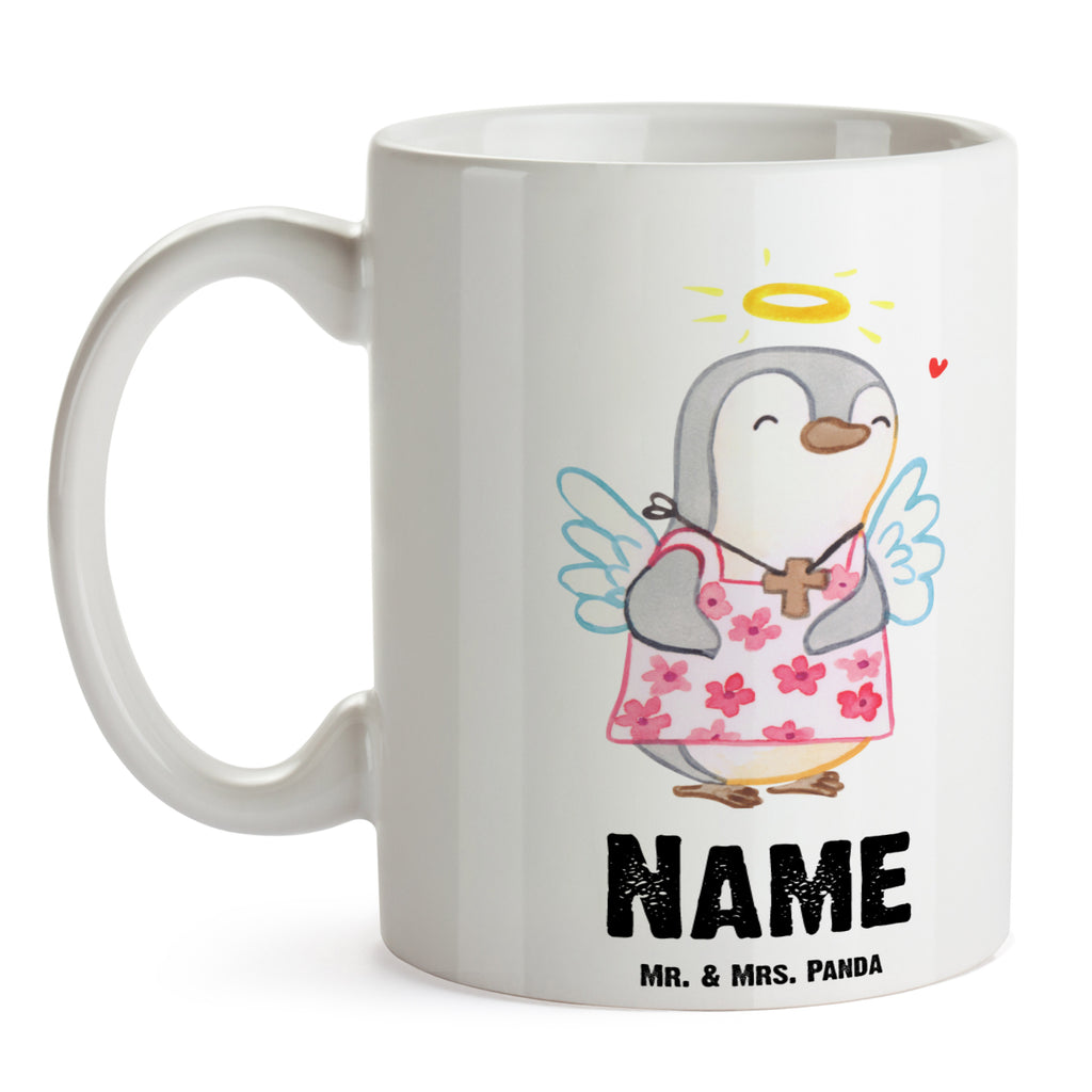 Personalisierte Tasse Pinguin Konfirmation Personalisierte Tasse, Namenstasse, Wunschname, Personalisiert, Tasse, Namen, Drucken, Tasse mit Namen, Konfirmation, Kommunion, Jugendweihe, Konfirmation Geschenk, Schutzengel, Zuversicht, Vertrauen