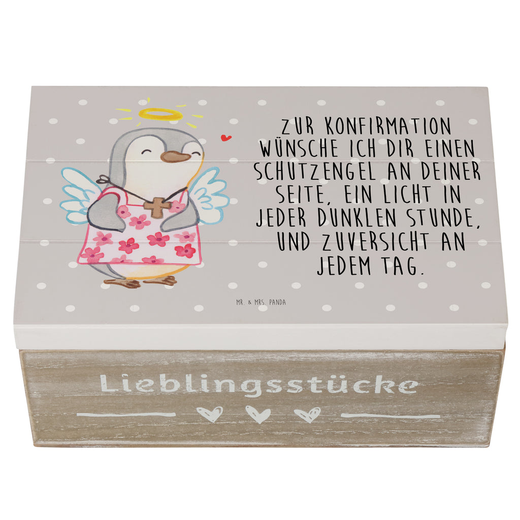 Holzkiste Pinguin Konfirmation Konfirmation, Konfirmation Geschenk, Schutzengel, Zuversicht, Vertrauen Holzkiste, Kiste, Schatzkiste, Truhe, Schatulle, XXL,  Erinnerungsbox, Erinnerungskiste, Dekokiste, Aufbewahrungsbox  Konfirmation, Kommunion, Jugendweihe, Konfirmation Geschenk