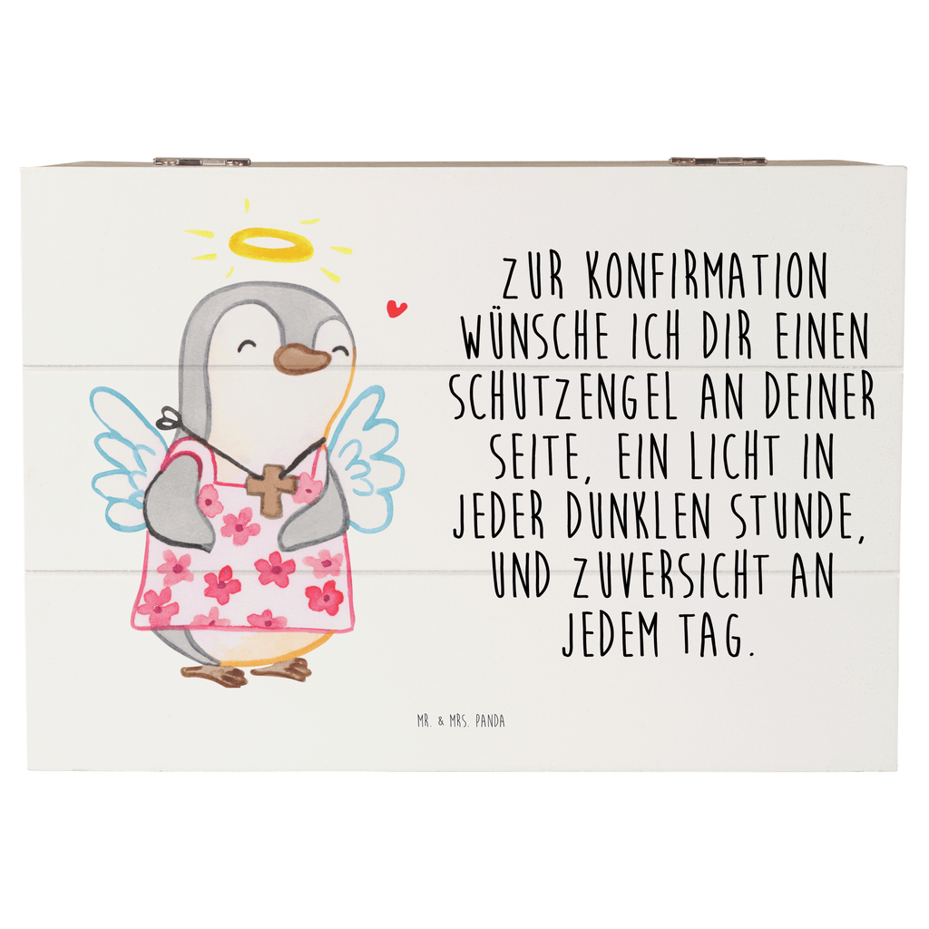 Holzkiste Pinguin Konfirmation Konfirmation, Konfirmation Geschenk, Schutzengel, Zuversicht, Vertrauen Holzkiste, Kiste, Schatzkiste, Truhe, Schatulle, XXL,  Erinnerungsbox, Erinnerungskiste, Dekokiste, Aufbewahrungsbox  Konfirmation, Kommunion, Jugendweihe, Konfirmation Geschenk