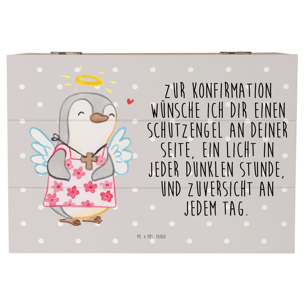 Holzkiste Pinguin Konfirmation Konfirmation, Konfirmation Geschenk, Schutzengel, Zuversicht, Vertrauen Holzkiste, Kiste, Schatzkiste, Truhe, Schatulle, XXL,  Erinnerungsbox, Erinnerungskiste, Dekokiste, Aufbewahrungsbox  Konfirmation, Kommunion, Jugendweihe, Konfirmation Geschenk