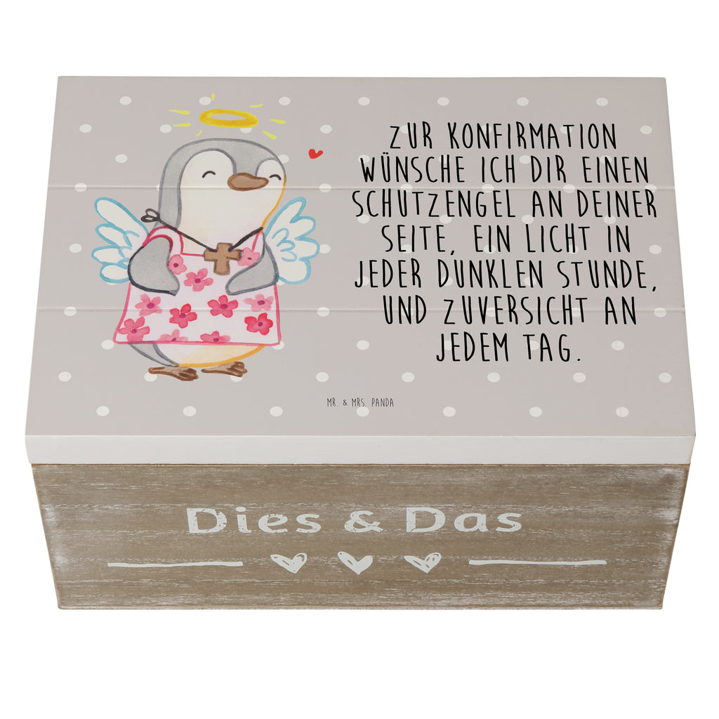 Holzkiste Pinguin Konfirmation Konfirmation, Konfirmation Geschenk, Schutzengel, Zuversicht, Vertrauen Holzkiste, Kiste, Schatzkiste, Truhe, Schatulle, XXL,  Erinnerungsbox, Erinnerungskiste, Dekokiste, Aufbewahrungsbox  Konfirmation, Kommunion, Jugendweihe, Konfirmation Geschenk