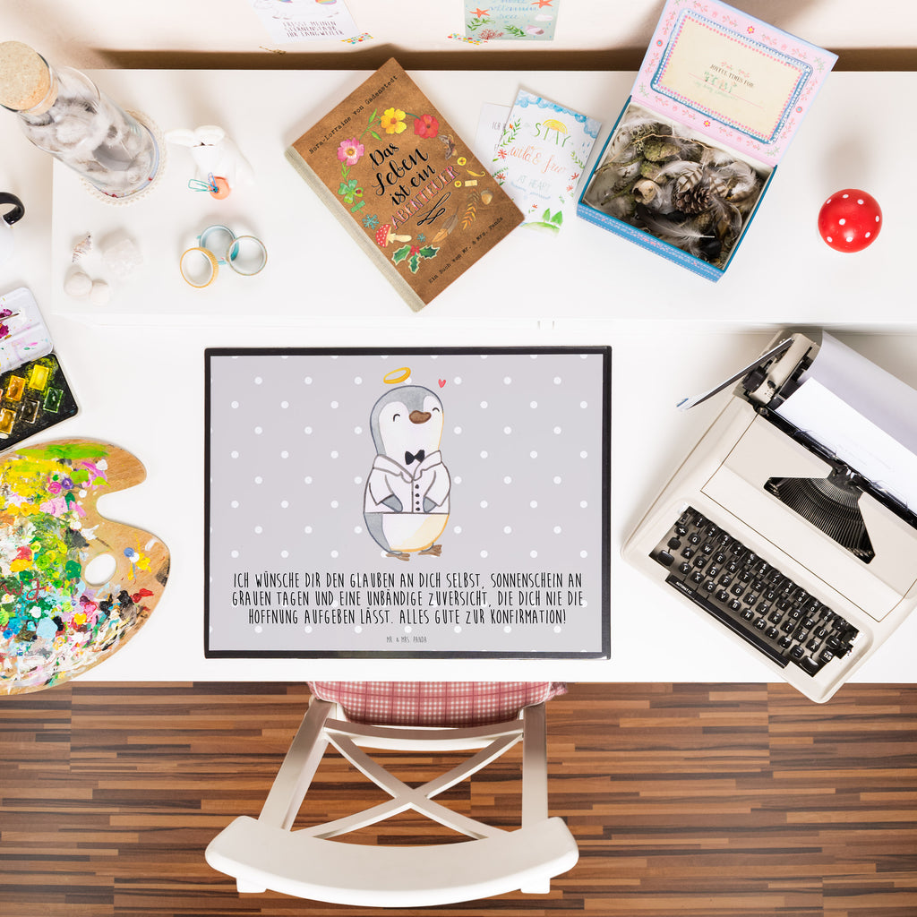 Schreibtischunterlage Pinguin Konfirmation Hemd Konfirmation, Konfirmation Geschenk, Sonnenschein, Zuversicht, Vertrauen, Hoffnung Schreibunterlage, Schreibtischauflage, Bürobedarf, Büroartikel, Schreibwaren, Schreibtisch Unterlagen, Schreibtischunterlage Groß  Konfirmation, Kommunion, Jugendweihe, Konfirmation Geschenk