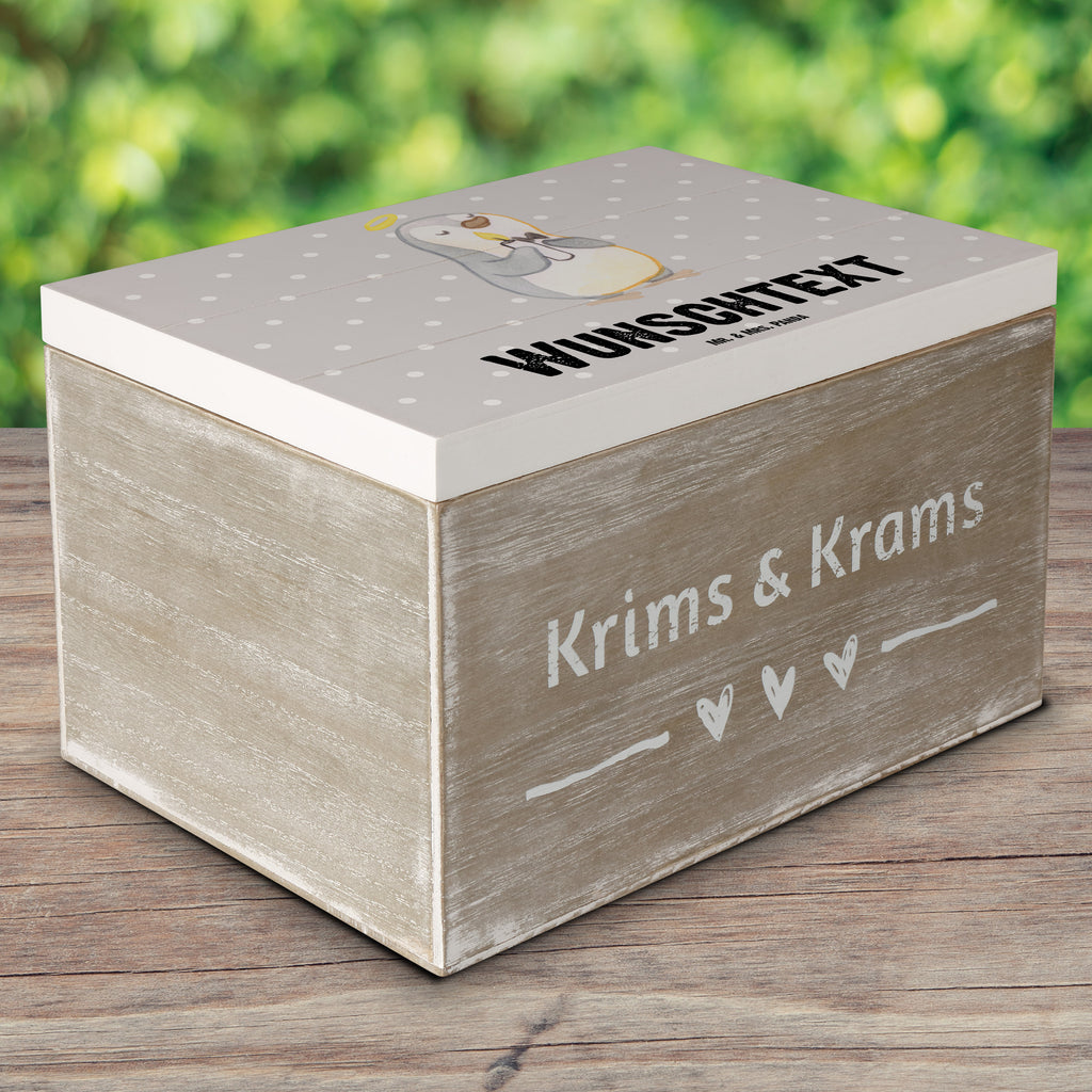 Personalisierte Holzkiste Pinguin Kommunion Holzkiste mit Namen, Kiste mit Namen, Schatzkiste mit Namen, Truhe mit Namen, Schatulle mit Namen, Erinnerungsbox mit Namen, Erinnerungskiste, mit Namen, Dekokiste mit Namen, Aufbewahrungsbox mit Namen, Holzkiste Personalisiert, Kiste Personalisiert, Schatzkiste Personalisiert, Truhe Personalisiert, Schatulle Personalisiert, Erinnerungsbox Personalisiert, Erinnerungskiste Personalisiert, Dekokiste Personalisiert, Aufbewahrungsbox Personalisiert, Konfirmation, Kommunion, Jugendweihe, Konfirmation Geschenk, Kommunion Geschenk, Kommunion Dankeschön, Glauben, Sonnenschein