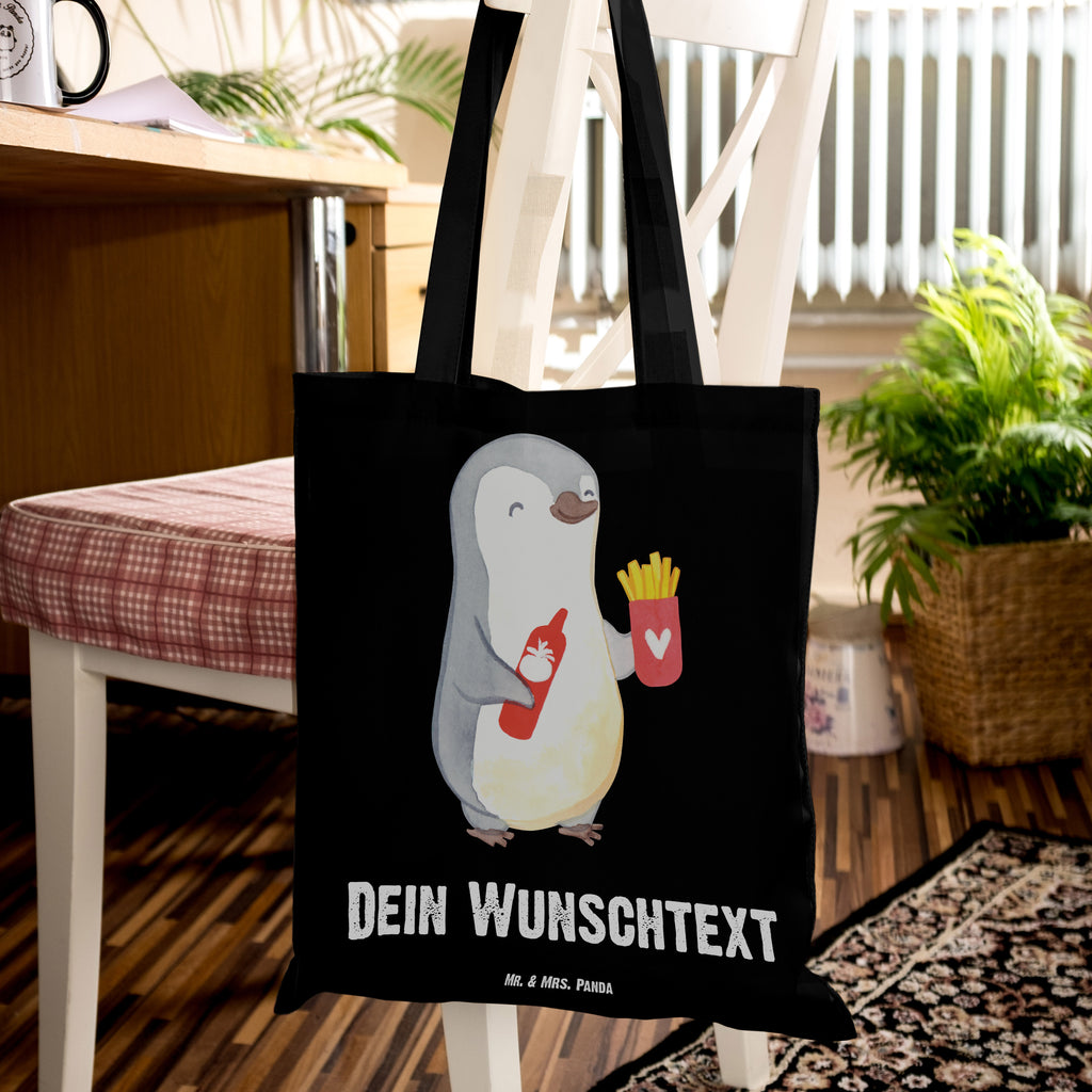 Personalisierte Tragetasche Pinguin Pommes Personalisierte Beuteltasche, Personalisierter Beutel, Personalisierte Einkaufstasche, Personalisierter Jutebeutel, Personalisierter Stoffbeutel, Tragetasche mit Namen, Einkaufstasche mit Namen, Stoffbeutel mit Namen, Personalisierte Tasche, Personalisierte Jutetasche, Personalisierte Kindergartentasche, Liebe, Partner, Freund, Freundin, Ehemann, Ehefrau, Heiraten, Verlobung, Heiratsantrag, Liebesgeschenk, Jahrestag, Hocheitstag, Valentinstag, Geschenk für Frauen, Hochzeitstag, Mitbringsel, Geschenk für Freundin, Geschenk für Partner, Liebesbeweis, für Männer, für Ehemann