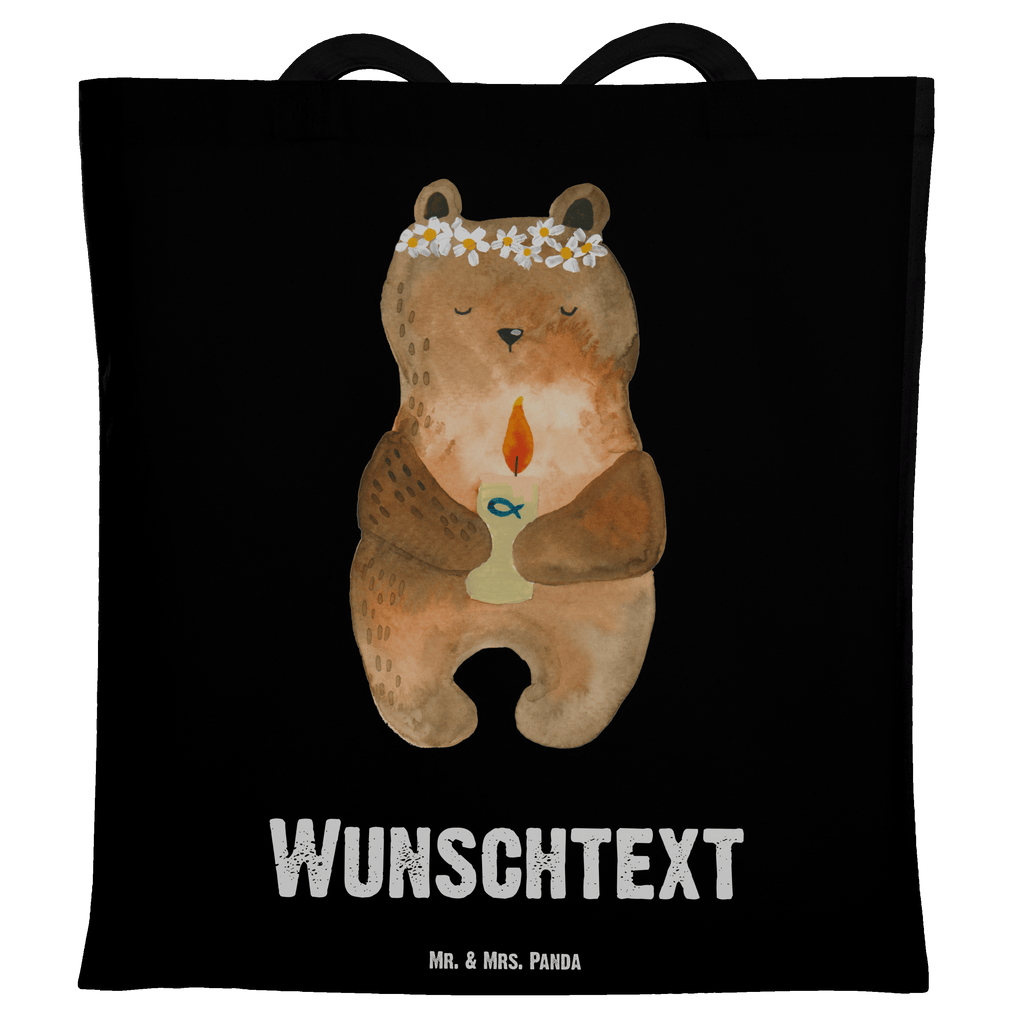 Personalisierte Tragetasche Kommunion-Bär Personalisierte Beuteltasche, Personalisierter Beutel, Personalisierte Einkaufstasche, Personalisierter Jutebeutel, Personalisierter Stoffbeutel, Tragetasche mit Namen, Einkaufstasche mit Namen, Stoffbeutel mit Namen, Personalisierte Tasche, Personalisierte Jutetasche, Personalisierte Kindergartentasche, Bär, Teddy, Teddybär, Kommunion, Gottes Segen, Taufkerze, katholisch