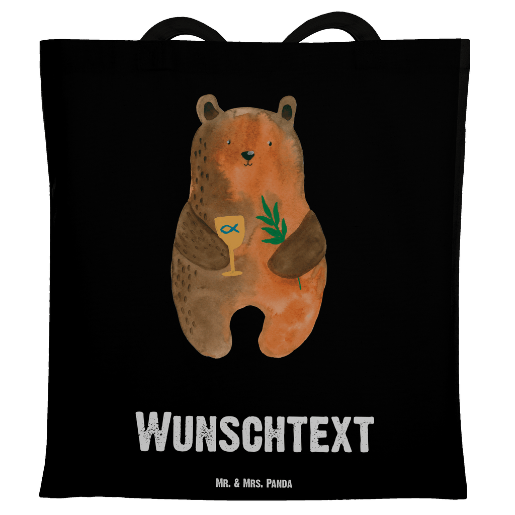 Personalisierte Tragetasche Konfirmation-Bär Personalisierte Beuteltasche, Personalisierter Beutel, Personalisierte Einkaufstasche, Personalisierter Jutebeutel, Personalisierter Stoffbeutel, Tragetasche mit Namen, Einkaufstasche mit Namen, Stoffbeutel mit Namen, Personalisierte Tasche, Personalisierte Jutetasche, Personalisierte Kindergartentasche, Bär, Teddy, Teddybär, Konfirmation, Kirche, evangelisch, Gottesdienst
