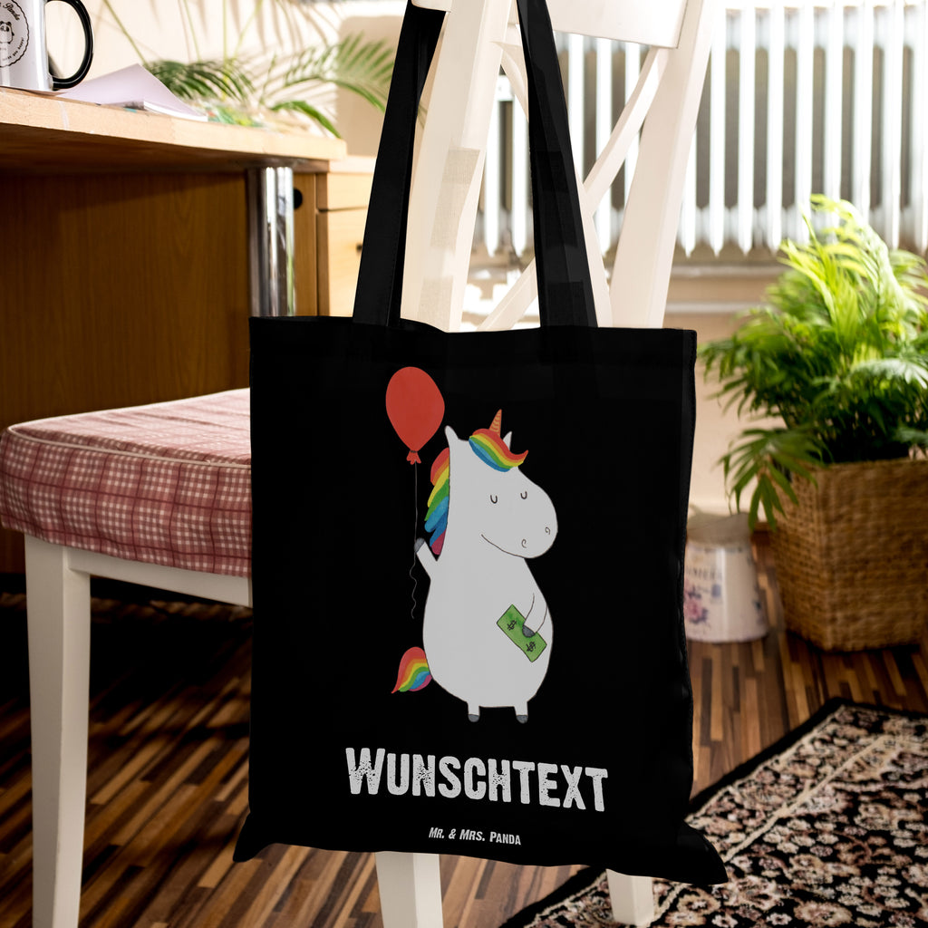 Personalisierte Tragetasche Einhorn Luftballon Personalisierte Beuteltasche, Personalisierter Beutel, Personalisierte Einkaufstasche, Personalisierter Jutebeutel, Personalisierter Stoffbeutel, Tragetasche mit Namen, Einkaufstasche mit Namen, Stoffbeutel mit Namen, Personalisierte Tasche, Personalisierte Jutetasche, Personalisierte Kindergartentasche, Einhorn, Einhörner, Einhorn Deko, Pegasus, Unicorn, Luftballon, Geld, Lebenslust, Freude, Geschenk, Freundin