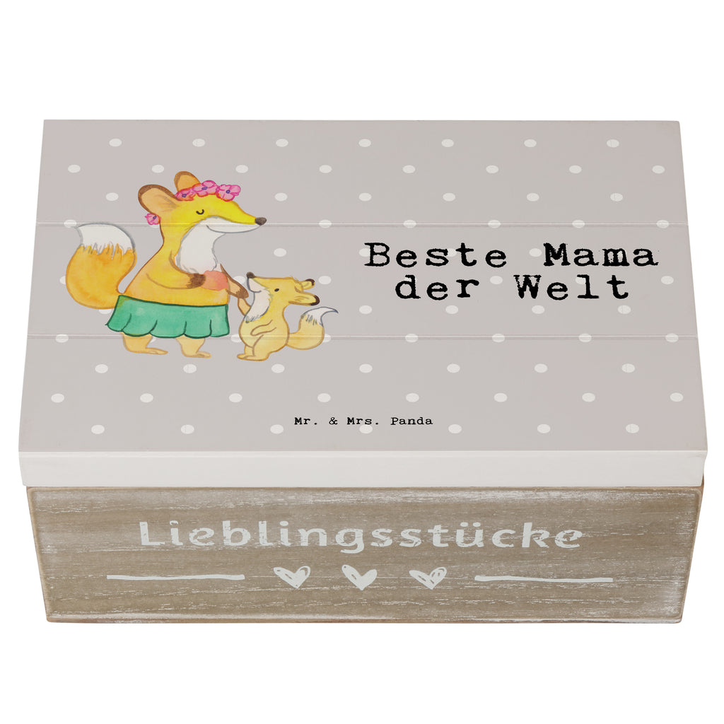 Holzkiste Fuchs Beste Mama der Welt Mama, Mami, Mutter, Muttertag, Mutti, Ma, Tochter, Sohn, Dankeschön, Danke, Beste Mama, Beste, Supermama Holzkiste, Kiste, Schatzkiste, Truhe, Schatulle, XXL,  Erinnerungsbox, Erinnerungskiste, Dekokiste, Aufbewahrungsbox  für, Dankeschön, Geschenk, Schenken, Geburtstag, Geburtstagsgeschenk, Geschenkidee, Danke, Bedanken, Mitbringsel, Freude machen, Geschenktipp
