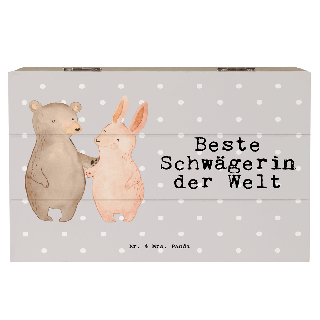 Holzkiste Hase Beste Schwägerin der Welt Schwägerin, Schwähgerin, Schwippschwägerin, Familie, Verwandtschaft, angeheiratet, Frau, Ehemann, Schwester, Ehefrau, Bruder, Partner Holzkiste, Kiste, Schatzkiste, Truhe, Schatulle, XXL,  Erinnerungsbox, Erinnerungskiste, Dekokiste, Aufbewahrungsbox  für, Dankeschön, Geschenk, Schenken, Geburtstag, Geburtstagsgeschenk, Geschenkidee, Danke, Bedanken, Mitbringsel, Freude machen, Geschenktipp