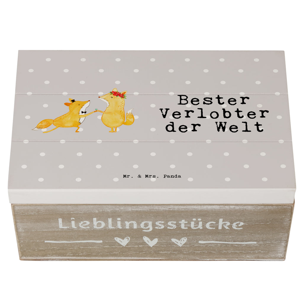 Holzkiste Fuchs Bester Verlobter der Welt Verlobter, Verloben, Verlobung, Traummann, Mann, Freund, Ehemann, Zukünftiger, Hochzeit, Ehe,  Holzkiste, Kiste, Schatzkiste, Truhe, Schatulle, XXL,  Erinnerungsbox, Erinnerungskiste, Dekokiste, Aufbewahrungsbox  für, Dankeschön, Geschenk, Schenken, Geburtstag, Geburtstagsgeschenk, Geschenkidee, Danke, Bedanken, Mitbringsel, Freude machen, Geschenktipp