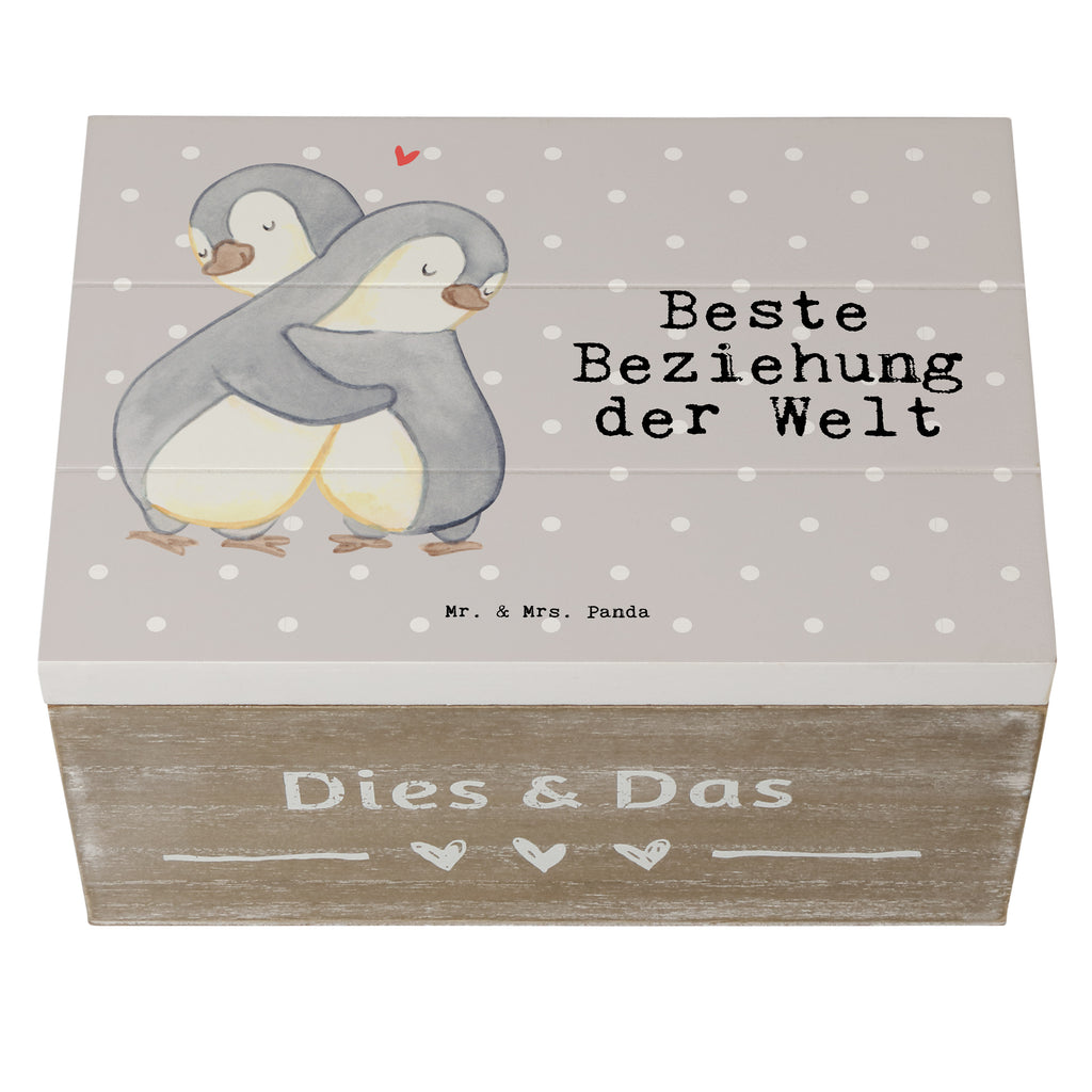 Holzkiste Pinguin Beste Beziehung der Welt Beziehung, Zusammen sein, Miteinander gehen, Liebe, Verlieb, Liebesgeschenk Holzkiste, Kiste, Schatzkiste, Truhe, Schatulle, XXL,  Erinnerungsbox, Erinnerungskiste, Dekokiste, Aufbewahrungsbox  für, Dankeschön, Geschenk, Schenken, Geburtstag, Geburtstagsgeschenk, Geschenkidee, Danke, Bedanken, Mitbringsel, Freude machen, Geschenktipp