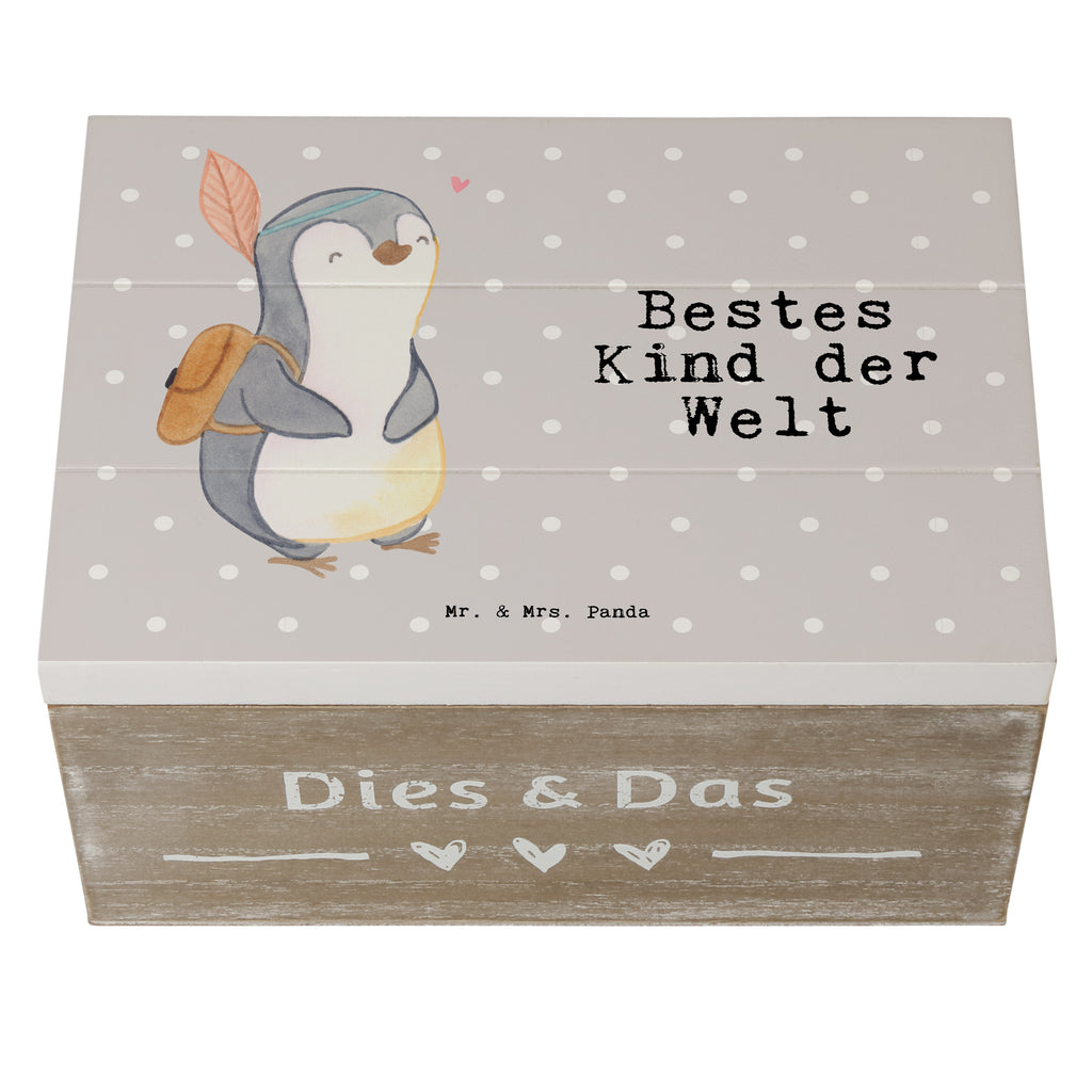 Holzkiste Pinguin Bestes Kind der Welt Kinder, Kind, Kid, Kids, Kiddy, Bestes, Tochter, Sohn, Nachwuchs, Geburt, Geburtstag, Liebling, Taufe,  Holzkiste, Kiste, Schatzkiste, Truhe, Schatulle, XXL,  Erinnerungsbox, Erinnerungskiste, Dekokiste, Aufbewahrungsbox  für, Dankeschön, Geschenk, Schenken, Geburtstag, Geburtstagsgeschenk, Geschenkidee, Danke, Bedanken, Mitbringsel, Freude machen, Geschenktipp