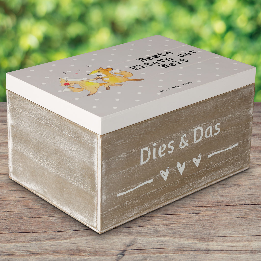 Holzkiste Fuchs Beste Eltern der Welt Eltern, Mama, Papa, Erzeuger, Mami, Papi, Familie, Dankeschön, Elternpaar, Mama und Papa,  Holzkiste, Kiste, Schatzkiste, Truhe, Schatulle, XXL,  Erinnerungsbox, Erinnerungskiste, Dekokiste, Aufbewahrungsbox  für, Dankeschön, Geschenk, Schenken, Geburtstag, Geburtstagsgeschenk, Geschenkidee, Danke, Bedanken, Mitbringsel, Freude machen, Geschenktipp
