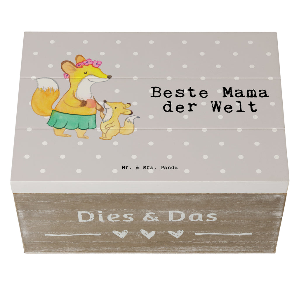 Holzkiste Fuchs Beste Mama der Welt Mama, Mami, Mutter, Muttertag, Mutti, Ma, Tochter, Sohn, Dankeschön, Danke, Beste Mama, Beste, Supermama Holzkiste, Kiste, Schatzkiste, Truhe, Schatulle, XXL,  Erinnerungsbox, Erinnerungskiste, Dekokiste, Aufbewahrungsbox  für, Dankeschön, Geschenk, Schenken, Geburtstag, Geburtstagsgeschenk, Geschenkidee, Danke, Bedanken, Mitbringsel, Freude machen, Geschenktipp