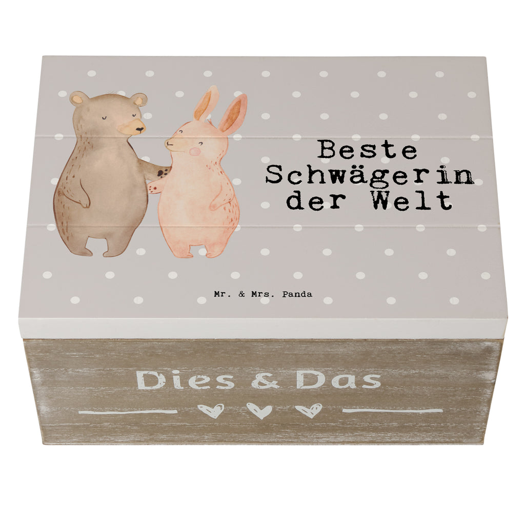 Holzkiste Hase Beste Schwägerin der Welt Schwägerin, Schwähgerin, Schwippschwägerin, Familie, Verwandtschaft, angeheiratet, Frau, Ehemann, Schwester, Ehefrau, Bruder, Partner Holzkiste, Kiste, Schatzkiste, Truhe, Schatulle, XXL,  Erinnerungsbox, Erinnerungskiste, Dekokiste, Aufbewahrungsbox  für, Dankeschön, Geschenk, Schenken, Geburtstag, Geburtstagsgeschenk, Geschenkidee, Danke, Bedanken, Mitbringsel, Freude machen, Geschenktipp