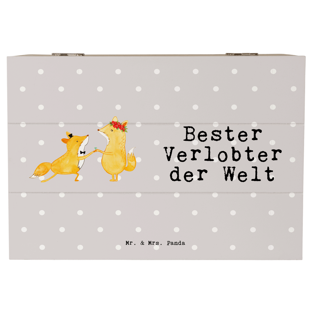 Holzkiste Fuchs Bester Verlobter der Welt Verlobter, Verloben, Verlobung, Traummann, Mann, Freund, Ehemann, Zukünftiger, Hochzeit, Ehe,  Holzkiste, Kiste, Schatzkiste, Truhe, Schatulle, XXL,  Erinnerungsbox, Erinnerungskiste, Dekokiste, Aufbewahrungsbox  für, Dankeschön, Geschenk, Schenken, Geburtstag, Geburtstagsgeschenk, Geschenkidee, Danke, Bedanken, Mitbringsel, Freude machen, Geschenktipp