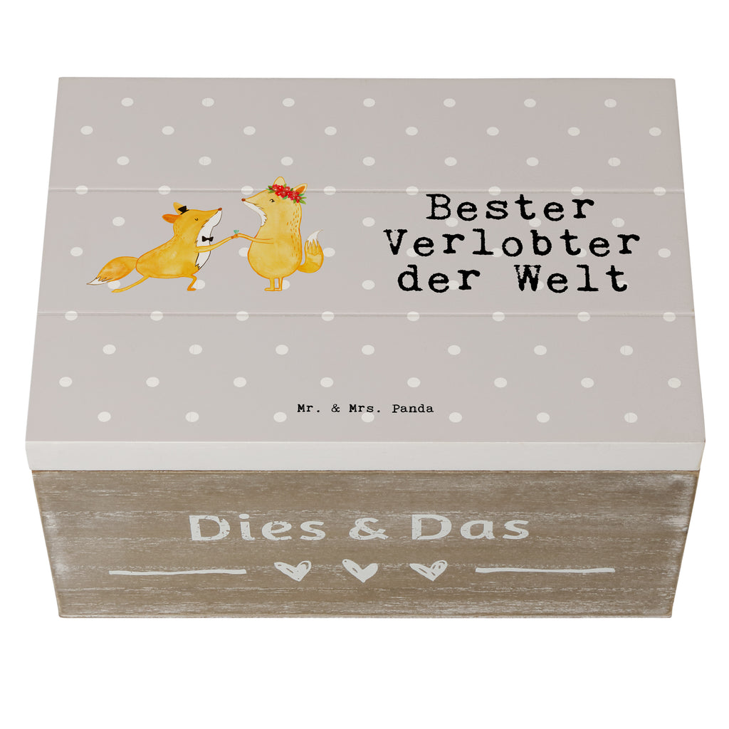 Holzkiste Fuchs Bester Verlobter der Welt Verlobter, Verloben, Verlobung, Traummann, Mann, Freund, Ehemann, Zukünftiger, Hochzeit, Ehe,  Holzkiste, Kiste, Schatzkiste, Truhe, Schatulle, XXL,  Erinnerungsbox, Erinnerungskiste, Dekokiste, Aufbewahrungsbox  für, Dankeschön, Geschenk, Schenken, Geburtstag, Geburtstagsgeschenk, Geschenkidee, Danke, Bedanken, Mitbringsel, Freude machen, Geschenktipp
