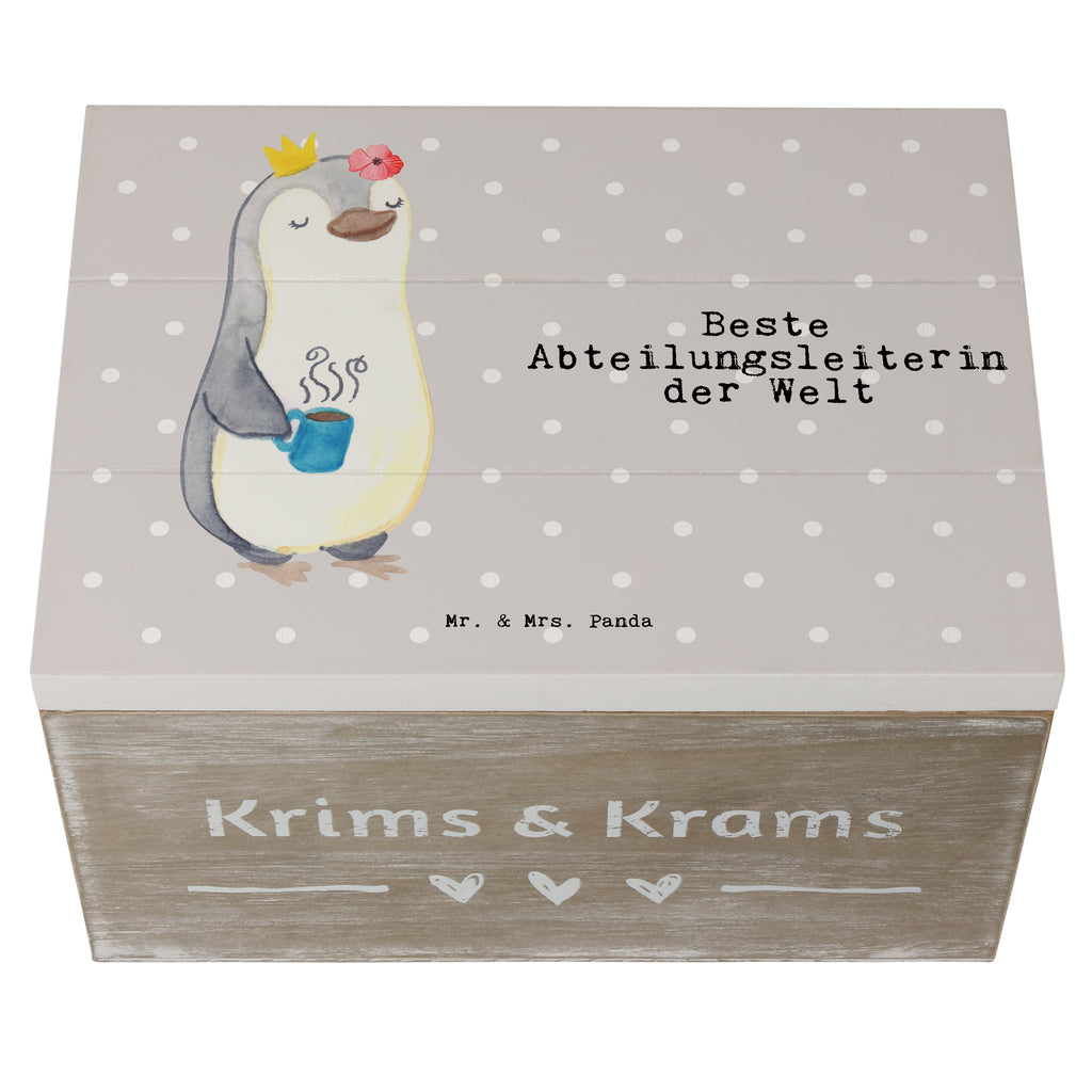 Holzkiste Pinguin Beste Abteilungsleiterin der Welt Abteilungsleiterin, Leiterin, Geschäftsführerin, Vorgesetzte, Kollegin, Arbeit, Büro, Abschiedsgeschenk, Ruhestand, Abschied, Chefin, Ehrung, Anerkennung, Würdigung, Abteilungsvorstand, Beste Abteilungsleiterin, Auszeichnung, Geschäftsleiterin, Managerin Holzkiste, Kiste, Schatzkiste, Truhe, Schatulle, XXL,  Erinnerungsbox, Erinnerungskiste, Dekokiste, Aufbewahrungsbox  für, Dankeschön, Geschenk, Schenken, Geburtstag, Geburtstagsgeschenk, Geschenkidee, Danke, Bedanken, Mitbringsel, Freude machen, Geschenktipp