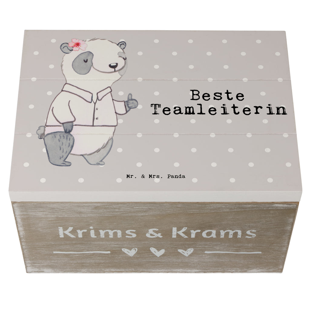Holzkiste Standard Panda Beste Teamleiterin Teamleiterin, Seminarleiterin, Gruppenleiterin, Leiterin, Kollegin, Chefin, Vorgesetzte, Abschied, Abschiedsgeschenk, Ruhestand Holzkiste, Kiste, Schatzkiste, Truhe, Schatulle, Erinnerungsbox, Erinnerungskiste, Dekokiste, Aufbewahrungsbox  für, Dankeschön, Geschenk, Schenken, Geburtstag, Geburtstagsgeschenk, Geschenkidee, Danke, Bedanken, Mitbringsel, Freude machen, Geschenktipp
