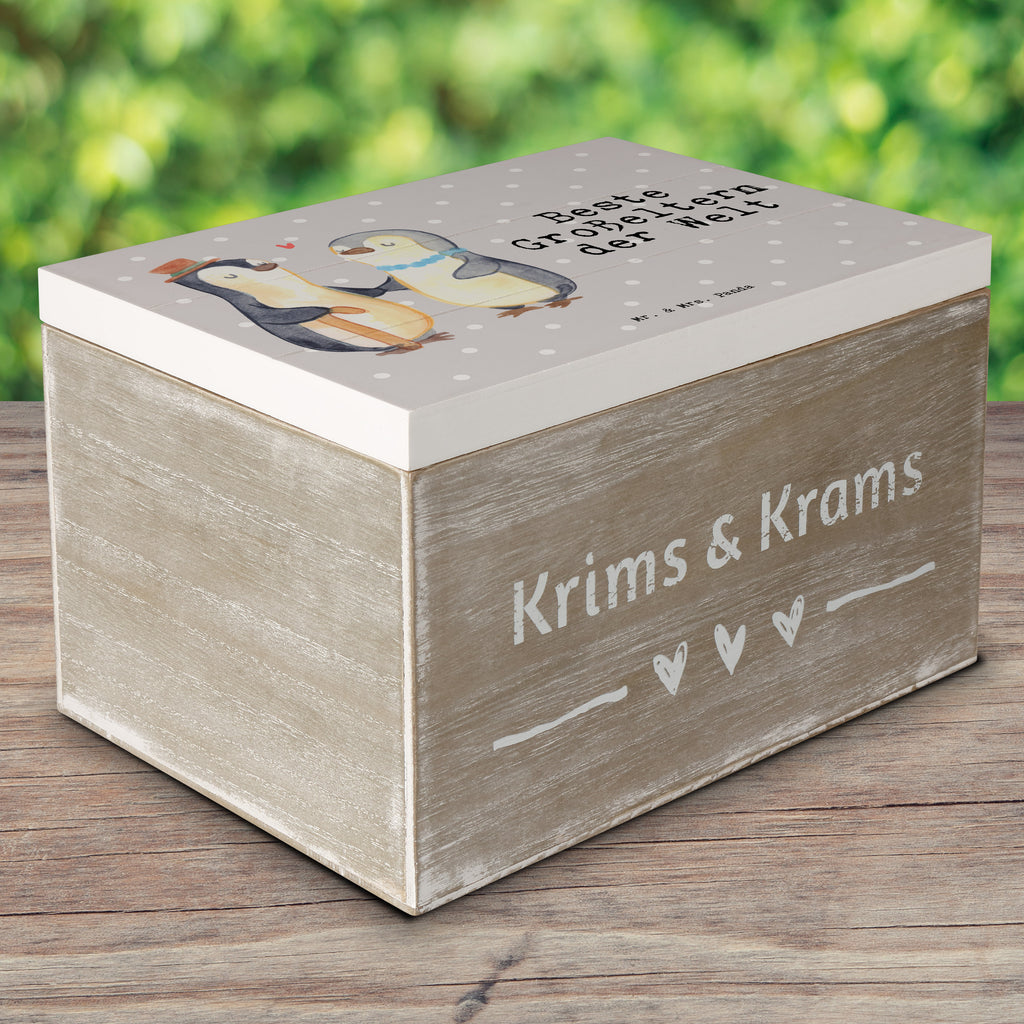 Holzkiste Pinguin Beste Großeltern der Welt Großeltern, Grosseltern, Großmutter, Großvater, Opa, Omi, Oma, Opi. Großpapa, Großmama, Enkel, Enkelin, Enkelkind, Geschenk, Geburtstag, Kleinigkeit, Omma, Ommi, Oppa, Oppi, Bester, Mitbringsel Holzkiste, Kiste, Schatzkiste, Truhe, Schatulle, XXL,  Erinnerungsbox, Erinnerungskiste, Dekokiste, Aufbewahrungsbox  für, Dankeschön, Geschenk, Schenken, Geburtstag, Geburtstagsgeschenk, Geschenkidee, Danke, Bedanken, Mitbringsel, Freude machen, Geschenktipp