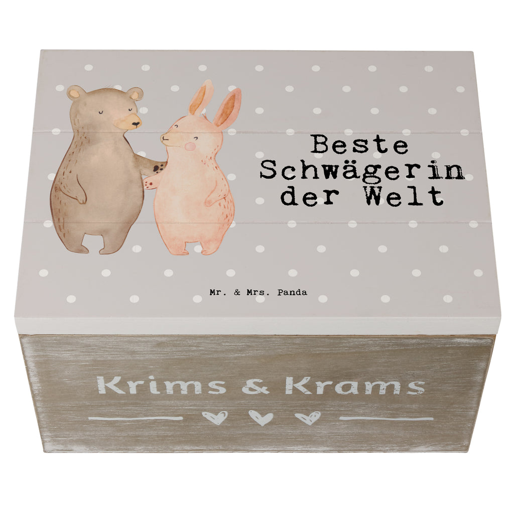 Holzkiste Hase Beste Schwägerin der Welt Schwägerin, Schwähgerin, Schwippschwägerin, Familie, Verwandtschaft, angeheiratet, Frau, Ehemann, Schwester, Ehefrau, Bruder, Partner Holzkiste, Kiste, Schatzkiste, Truhe, Schatulle, XXL,  Erinnerungsbox, Erinnerungskiste, Dekokiste, Aufbewahrungsbox  für, Dankeschön, Geschenk, Schenken, Geburtstag, Geburtstagsgeschenk, Geschenkidee, Danke, Bedanken, Mitbringsel, Freude machen, Geschenktipp