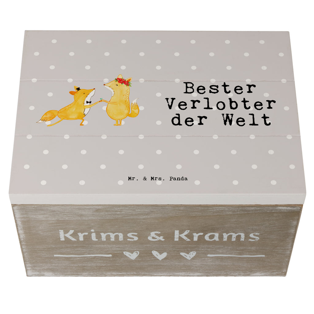 Holzkiste Fuchs Bester Verlobter der Welt Verlobter, Verloben, Verlobung, Traummann, Mann, Freund, Ehemann, Zukünftiger, Hochzeit, Ehe,  Holzkiste, Kiste, Schatzkiste, Truhe, Schatulle, XXL,  Erinnerungsbox, Erinnerungskiste, Dekokiste, Aufbewahrungsbox  für, Dankeschön, Geschenk, Schenken, Geburtstag, Geburtstagsgeschenk, Geschenkidee, Danke, Bedanken, Mitbringsel, Freude machen, Geschenktipp