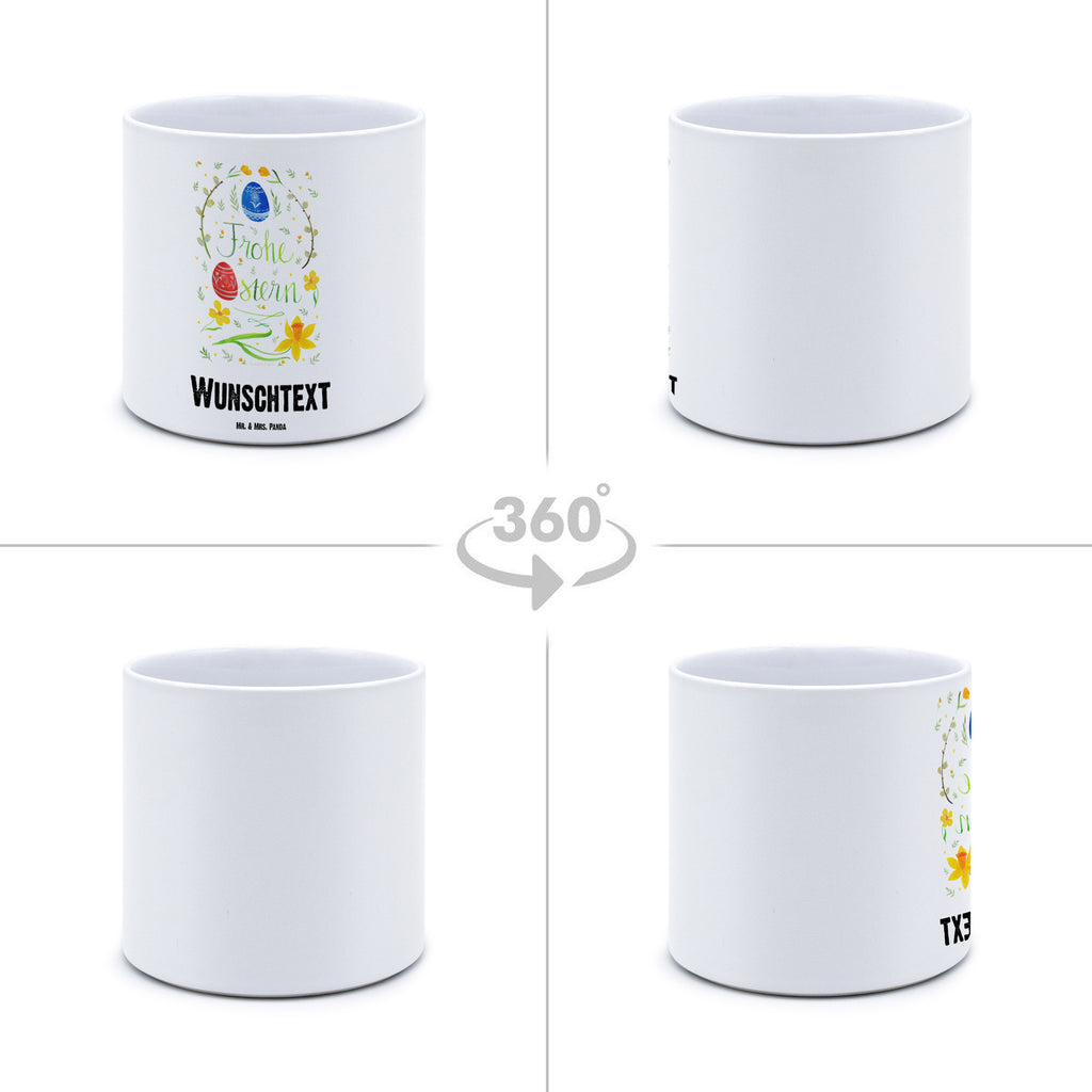 Personalisierter XL Blumentopf Frohe Ostern Personalisierter Blumentopf, Personalisierter Übertopf, Personalisierter Pflanztopf, Personalisierter Keramiktopf, Personalisierter Kräutertopf, Personalisierter Topf, Personalisierter Pflanzkübel, Personalisierter Blumenübertopf, Ostern, Osterhase, Ostergeschenke, Osternest, Osterdeko, Geschenk zu Ostern, Frohe Ostern, Ostergrüße, Osterblume, Osterei, bemalte Ostereier, Weidenkätzchen. Lettering