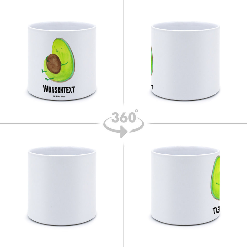 Personalisierter XL Blumentopf Avocado pfeift Personalisierter Blumentopf, Personalisierter Übertopf, Personalisierter Pflanztopf, Personalisierter Keramiktopf, Personalisierter Kräutertopf, Personalisierter Topf, Personalisierter Pflanzkübel, Personalisierter Blumenübertopf, Avocado, Veggie, Vegan, Gesund, Diät, Abnehmen, Ernährung, dick sein, Pummelfee