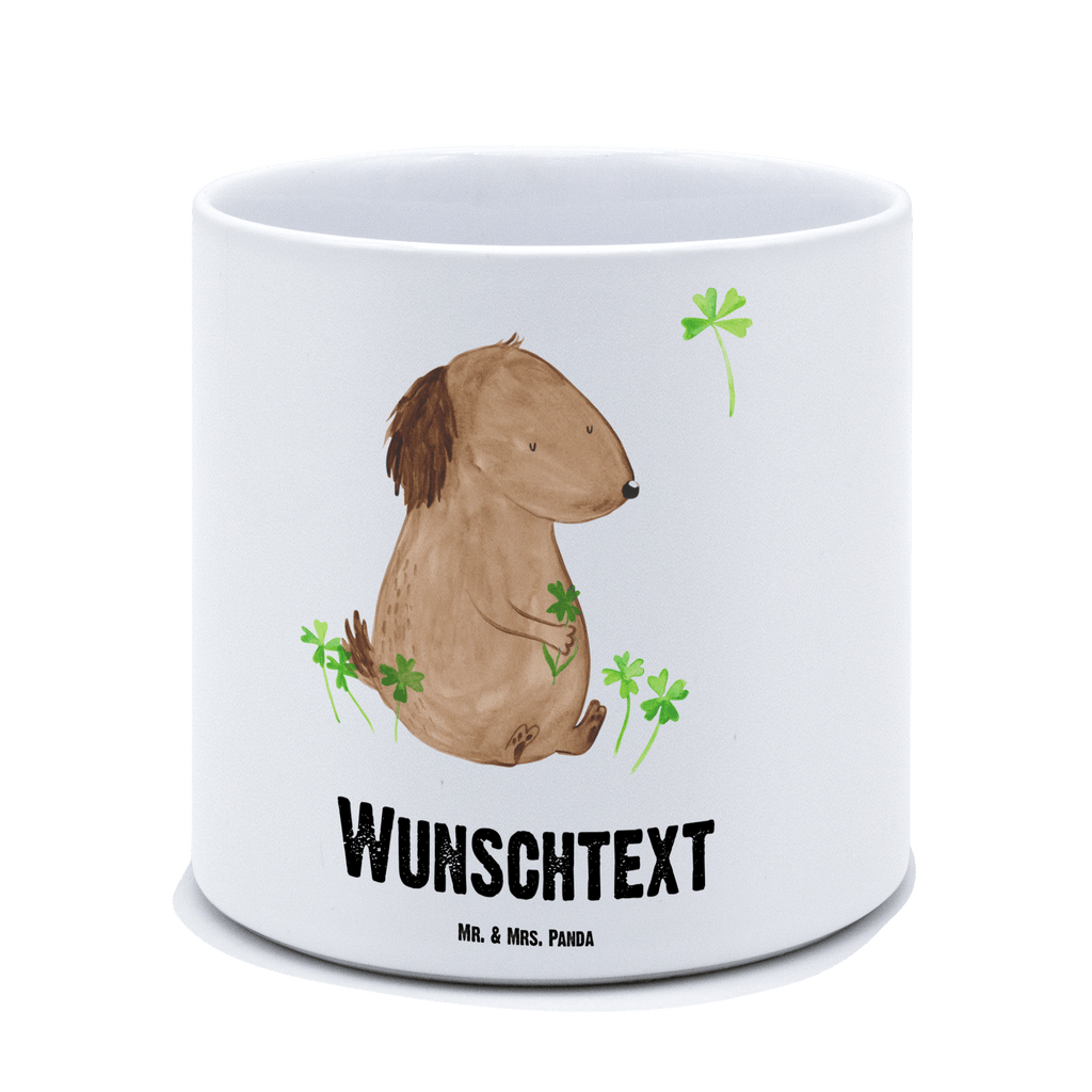 Personalisierter XL Blumentopf Hund Kleeblatt Personalisierter Blumentopf, Personalisierter Übertopf, Personalisierter Pflanztopf, Personalisierter Keramiktopf, Personalisierter Kräutertopf, Personalisierter Topf, Personalisierter Pflanzkübel, Personalisierter Blumenübertopf, Hund, Hundemotiv, Haustier, Hunderasse, Tierliebhaber, Hundebesitzer, Sprüche, Kleeblatt, Glück, Tagträume, Motivation, Neuanfang, Geschenk, Glücksbringer, Selbstliebe, Achtsamkeit