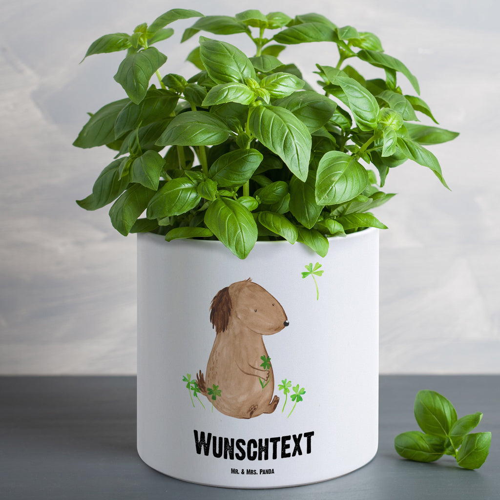 Personalisierter XL Blumentopf Hund Kleeblatt Personalisierter Blumentopf, Personalisierter Übertopf, Personalisierter Pflanztopf, Personalisierter Keramiktopf, Personalisierter Kräutertopf, Personalisierter Topf, Personalisierter Pflanzkübel, Personalisierter Blumenübertopf, Hund, Hundemotiv, Haustier, Hunderasse, Tierliebhaber, Hundebesitzer, Sprüche, Kleeblatt, Glück, Tagträume, Motivation, Neuanfang, Geschenk, Glücksbringer, Selbstliebe, Achtsamkeit