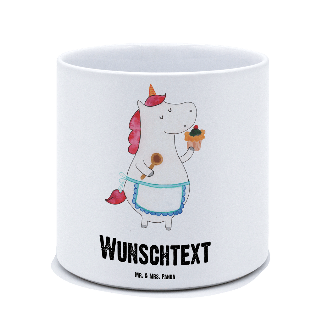 Personalisierter XL Blumentopf Einhorn Küchenfee Personalisierter Blumentopf, Personalisierter Übertopf, Personalisierter Pflanztopf, Personalisierter Keramiktopf, Personalisierter Kräutertopf, Personalisierter Topf, Personalisierter Pflanzkübel, Personalisierter Blumenübertopf, Einhorn, Einhörner, Einhorn Deko, Pegasus, Unicorn, backen, Muffin, Motivation, Träumer, träumen, Bäckerin, Hobbykoch, Koch, Torte, Kuchen