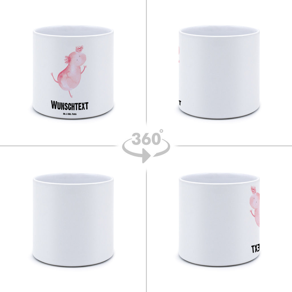 Personalisierter XL Blumentopf Axolotl tanzt Personalisierter Blumentopf, Personalisierter Übertopf, Personalisierter Pflanztopf, Personalisierter Keramiktopf, Personalisierter Kräutertopf, Personalisierter Topf, Personalisierter Pflanzkübel, Personalisierter Blumenübertopf, Axolotl, Molch, Axolot, Schwanzlurch, Lurch, Lurche, Dachschaden, Sterne, verrückt, Freundin, beste Freundin