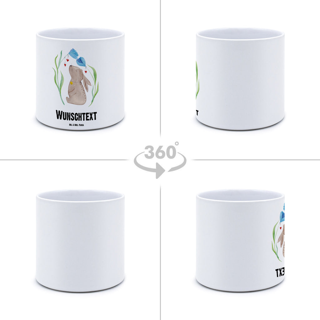 Personalisierter XL Blumentopf Hase Blume Personalisierter Blumentopf, Personalisierter Übertopf, Personalisierter Pflanztopf, Personalisierter Keramiktopf, Personalisierter Kräutertopf, Personalisierter Topf, Personalisierter Pflanzkübel, Personalisierter Blumenübertopf, Ostern, Osterhase, Ostergeschenke, Osternest, Osterdeko, Geschenk zu Ostern, Hase, Kaninchen, Kind, Taufe, Taufgeschenk, Geburt, Schwangerschaft, erstes Kind, Kindergeburtstag, Geburtstag, Hoffnung, Träume