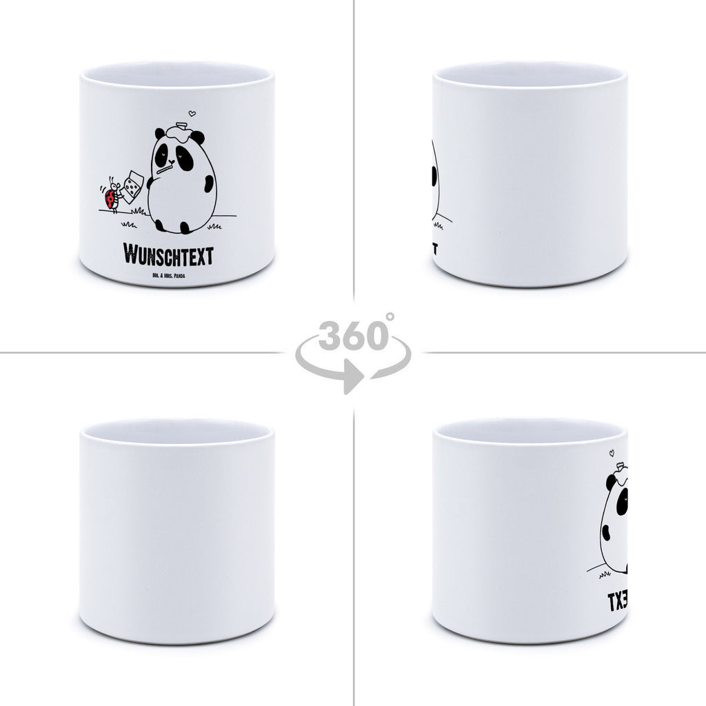 Personalisierter XL Blumentopf Easy & Peasy Gute Besserung  Personalisierter Blumentopf, Personalisierter Übertopf, Personalisierter Pflanztopf, Personalisierter Keramiktopf, Personalisierter Kräutertopf, Personalisierter Topf, Personalisierter Pflanzkübel, Personalisierter Blumenübertopf  