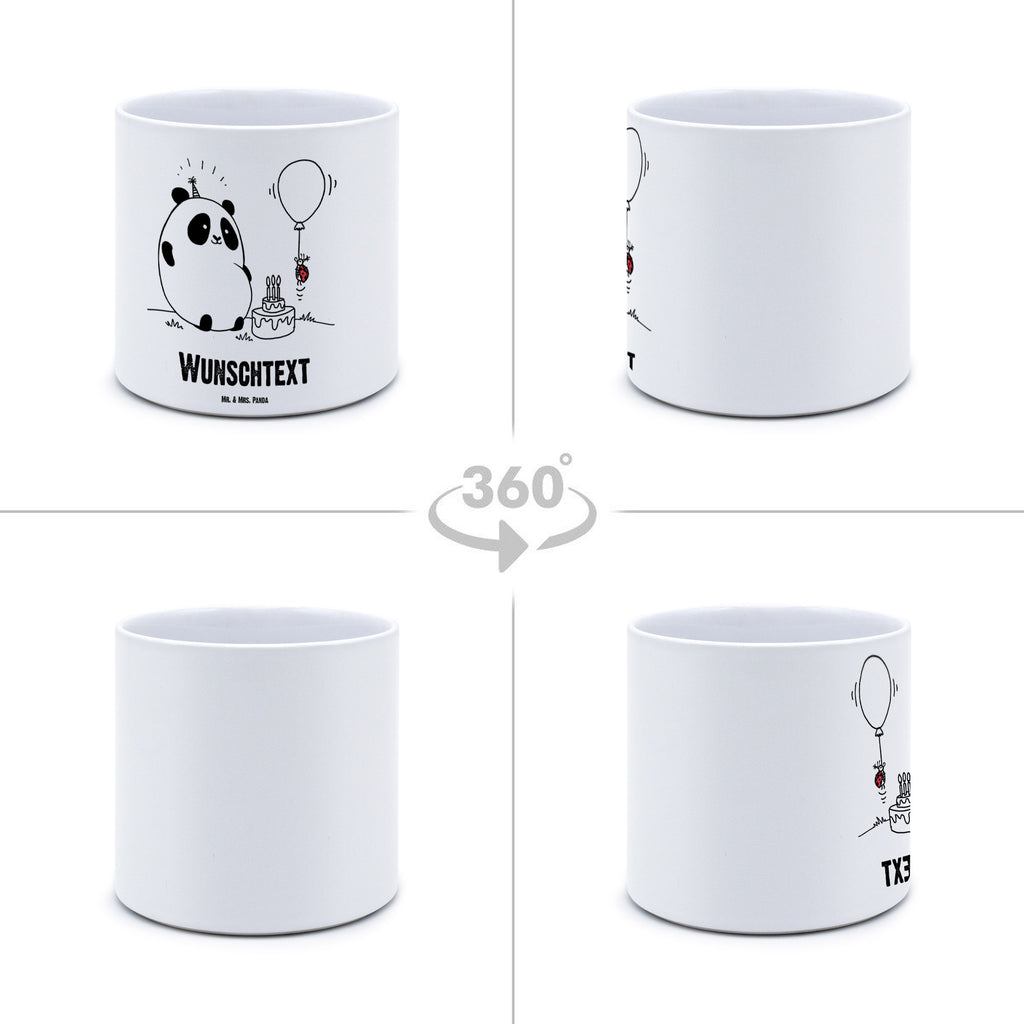 Personalisierter XL Blumentopf Easy & Peasy Happy Birthday  Personalisierter Blumentopf, Personalisierter Übertopf, Personalisierter Pflanztopf, Personalisierter Keramiktopf, Personalisierter Kräutertopf, Personalisierter Topf, Personalisierter Pflanzkübel, Personalisierter Blumenübertopf  