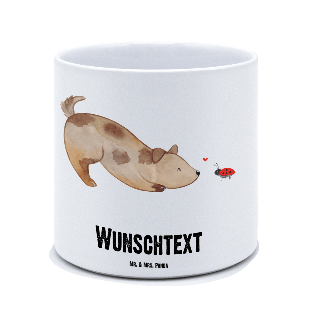 Personalisierter XL Blumentopf Hund Marienkäfer Personalisierter Blumentopf, Personalisierter Übertopf, Personalisierter Pflanztopf, Personalisierter Keramiktopf, Personalisierter Kräutertopf, Personalisierter Topf, Personalisierter Pflanzkübel, Personalisierter Blumenübertopf, Hund, Hundemotiv, Haustier, Hunderasse, Tierliebhaber, Hundebesitzer, Sprüche, Hunde, Hundespruch, Marienkäfer, Mischling, Mischlinghund