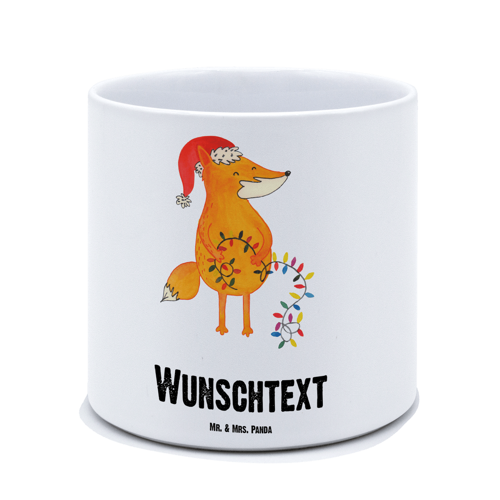 Personalisierter XL Blumentopf Fuchs Weihnachten Personalisierter Blumentopf, Personalisierter Übertopf, Personalisierter Pflanztopf, Personalisierter Keramiktopf, Personalisierter Kräutertopf, Personalisierter Topf, Personalisierter Pflanzkübel, Personalisierter Blumenübertopf, Winter, Weihnachten, Weihnachtsdeko, Nikolaus, Advent, Heiligabend, Wintermotiv, Fuchs, Füchse, Spruch schön, Geschenk Weihnachten, Weihnachtsmann, Weihnachtszeit