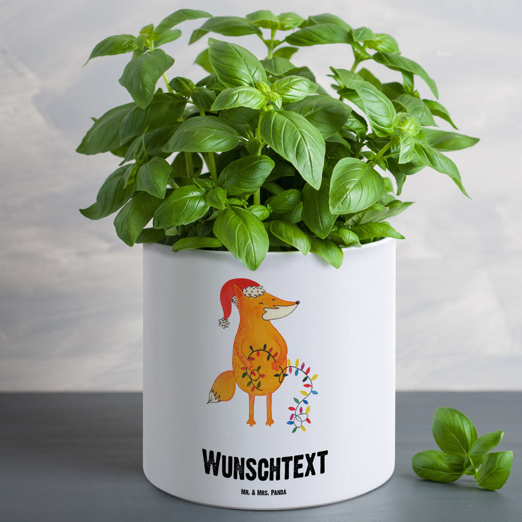 Personalisierter XL Blumentopf Fuchs Weihnachten Personalisierter Blumentopf, Personalisierter Übertopf, Personalisierter Pflanztopf, Personalisierter Keramiktopf, Personalisierter Kräutertopf, Personalisierter Topf, Personalisierter Pflanzkübel, Personalisierter Blumenübertopf, Winter, Weihnachten, Weihnachtsdeko, Nikolaus, Advent, Heiligabend, Wintermotiv, Fuchs, Füchse, Spruch schön, Geschenk Weihnachten, Weihnachtsmann, Weihnachtszeit