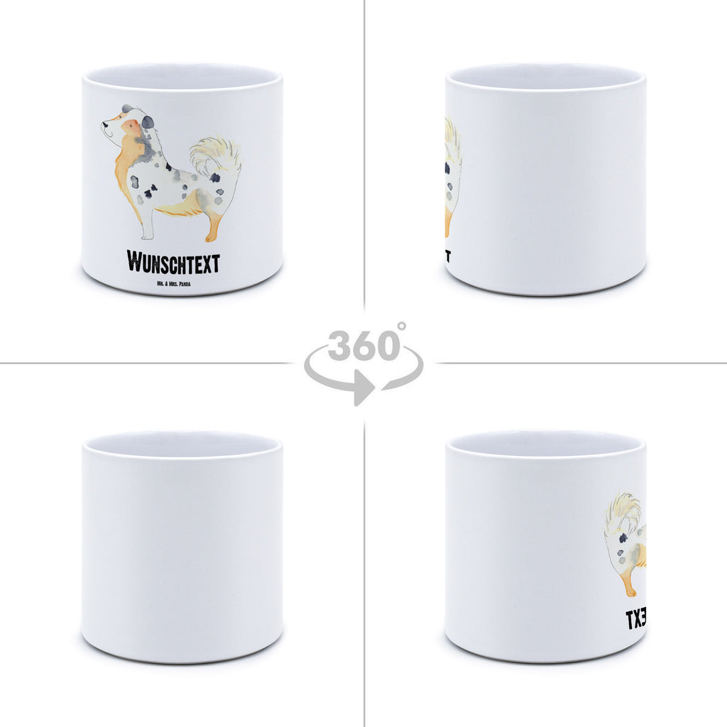 Personalisierter XL Blumentopf Australien Shepherd Personalisierter Blumentopf, Personalisierter Übertopf, Personalisierter Pflanztopf, Personalisierter Keramiktopf, Personalisierter Kräutertopf, Personalisierter Topf, Personalisierter Pflanzkübel, Personalisierter Blumenübertopf, Hund, Hundemotiv, Haustier, Hunderasse, Tierliebhaber, Hundebesitzer, Sprüche, Australien Shepherd, Shepherd, Hundeliebe, Familienhund, Spruch