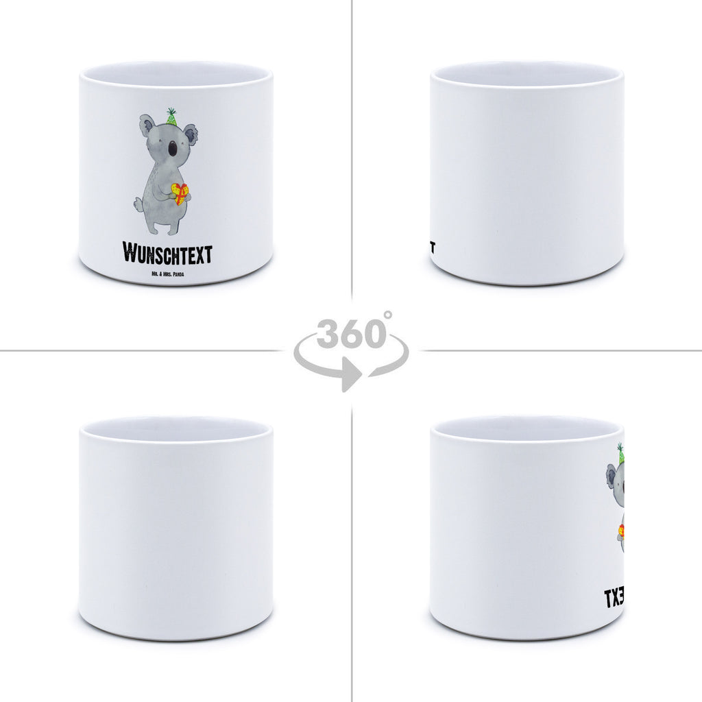 Personalisierter XL Blumentopf Koala Geschenk Personalisierter Blumentopf, Personalisierter Übertopf, Personalisierter Pflanztopf, Personalisierter Keramiktopf, Personalisierter Kräutertopf, Personalisierter Topf, Personalisierter Pflanzkübel, Personalisierter Blumenübertopf, Koala, Koalabär, Geschenk, Geburtstag, Party