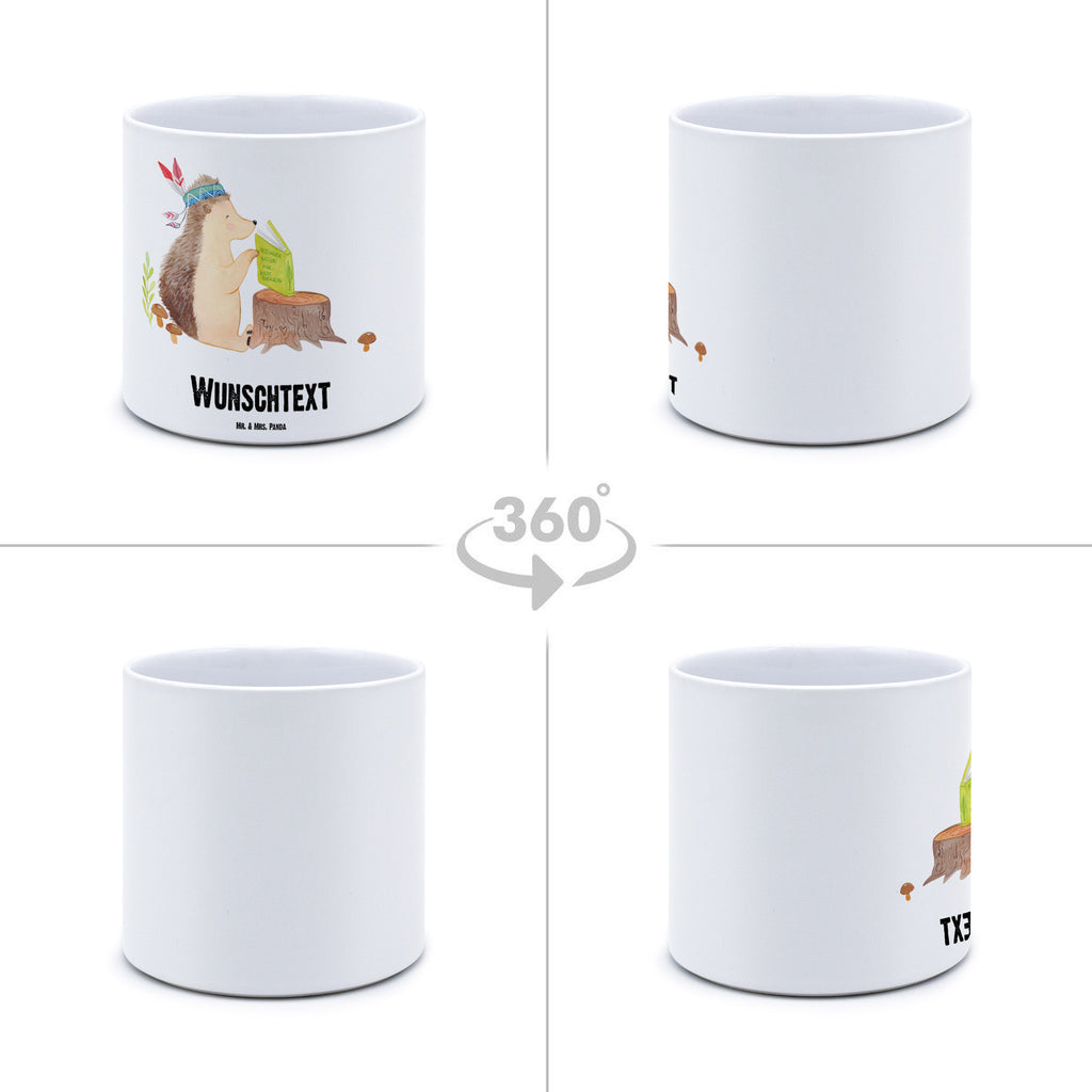 Personalisierter XL Blumentopf Igel Indianer Personalisierter Blumentopf, Personalisierter Übertopf, Personalisierter Pflanztopf, Personalisierter Keramiktopf, Personalisierter Kräutertopf, Personalisierter Topf, Personalisierter Pflanzkübel, Personalisierter Blumenübertopf, Waldtiere, Tiere, Igel, Indianer, Abenteuer, Lagerfeuer, Camping