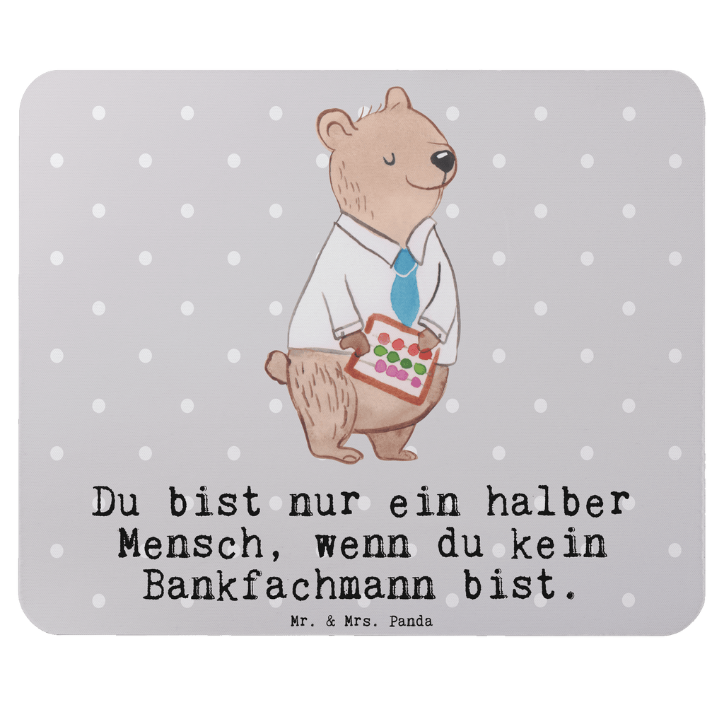 Mauspad Bankfachmann mit Herz Mousepad, Computer zubehör, Büroausstattung, PC Zubehör, Arbeitszimmer, Mauspad, Einzigartiges Mauspad, Designer Mauspad, Beruf, Ausbildung, Jubiläum, Abschied, Rente, Kollege, Kollegin, Geschenk, Schenken, Arbeitskollege, Mitarbeiter, Firma, Danke, Dankeschön, Bankfachmann, Bankangestellter, Bänker, Bankberater