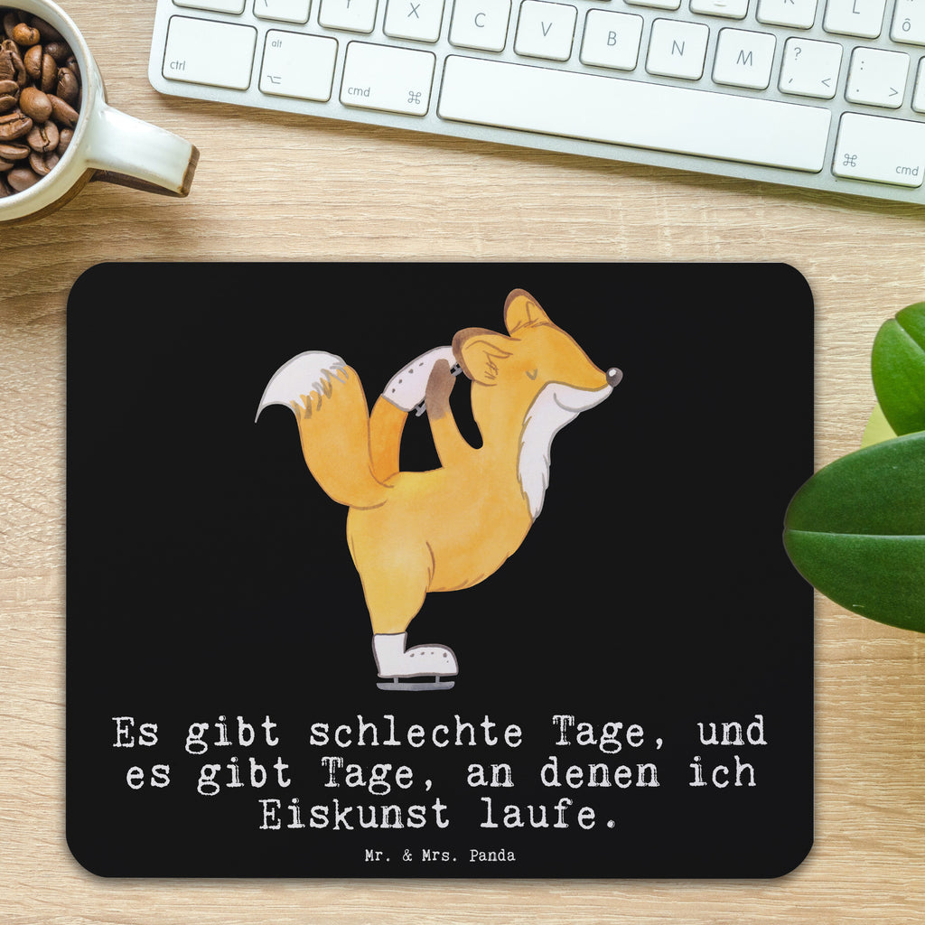Mauspad Fuchs Eiskunstläufer Tage Mousepad, Computer zubehör, Büroausstattung, PC Zubehör, Arbeitszimmer, Mauspad, Einzigartiges Mauspad, Designer Mauspad, Geschenk, Sport, Sportart, Hobby, Schenken, Danke, Dankeschön, Auszeichnung, Gewinn, Sportler, Eiskunstläufer, Eiskunstläuferin, Eiskunst