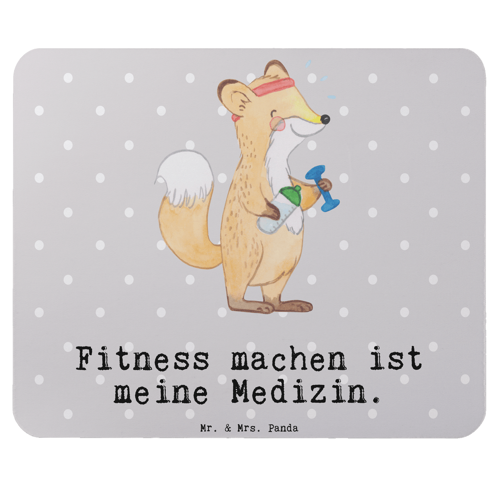 Mauspad Fuchs Fitness Medizin Mousepad, Computer zubehör, Büroausstattung, PC Zubehör, Arbeitszimmer, Mauspad, Einzigartiges Mauspad, Designer Mauspad, Geschenk, Sport, Sportart, Hobby, Schenken, Danke, Dankeschön, Auszeichnung, Gewinn, Sportler, Fitness, Sport treiben, Fitnessstudio, Sportclub, Kraftsport