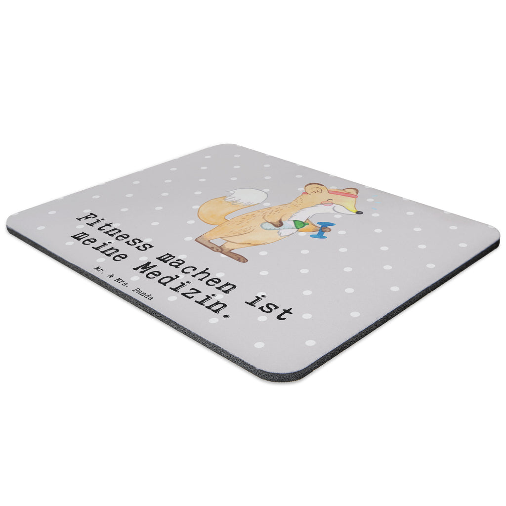Mauspad Fuchs Fitness Medizin Mousepad, Computer zubehör, Büroausstattung, PC Zubehör, Arbeitszimmer, Mauspad, Einzigartiges Mauspad, Designer Mauspad, Geschenk, Sport, Sportart, Hobby, Schenken, Danke, Dankeschön, Auszeichnung, Gewinn, Sportler, Fitness, Sport treiben, Fitnessstudio, Sportclub, Kraftsport