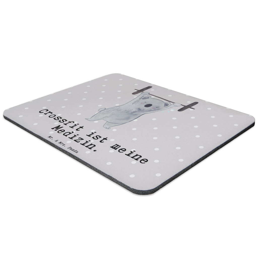 Mauspad Koala Crossfit Medizin Mousepad, Computer zubehör, Büroausstattung, PC Zubehör, Arbeitszimmer, Mauspad, Einzigartiges Mauspad, Designer Mauspad, Geschenk, Sport, Sportart, Hobby, Schenken, Danke, Dankeschön, Auszeichnung, Gewinn, Sportler, Crossfit, Wettkampfsport, Sportschule