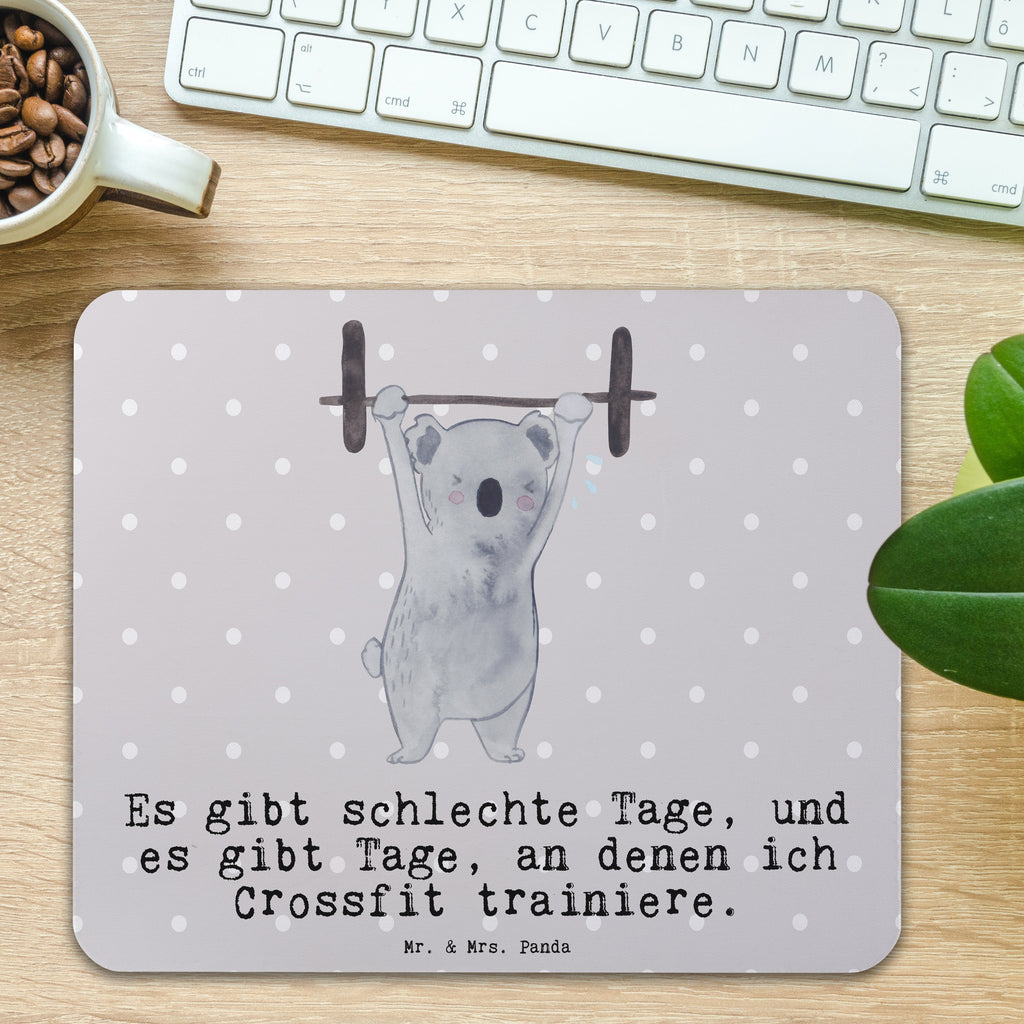 Mauspad Koala Crossfit Tage Mousepad, Computer zubehör, Büroausstattung, PC Zubehör, Arbeitszimmer, Mauspad, Einzigartiges Mauspad, Designer Mauspad, Geschenk, Sport, Sportart, Hobby, Schenken, Danke, Dankeschön, Auszeichnung, Gewinn, Sportler, Crossfit, Wettkampfsport, Sportschule