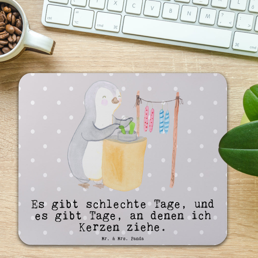 Mauspad Pinguin Kerzenziehen Tage Mousepad, Computer zubehör, Büroausstattung, PC Zubehör, Arbeitszimmer, Mauspad, Einzigartiges Mauspad, Designer Mauspad, Geschenk, Sport, Sportart, Hobby, Schenken, Danke, Dankeschön, Auszeichnung, Gewinn, Sportler, Kerzenziehen, Kerzen ziehen. DIY, Deko basteln