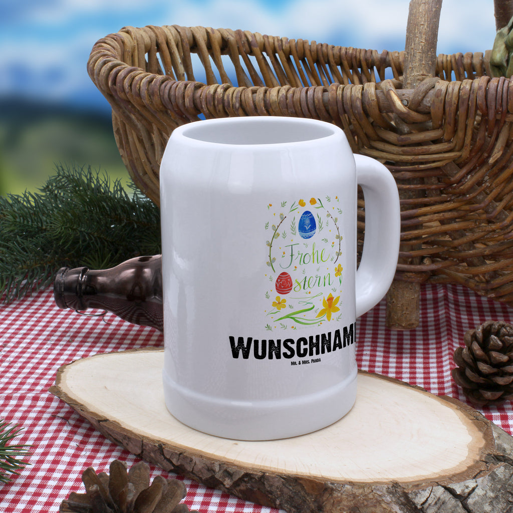 Personalisierter Bierkrug Frohe Ostern Bierkrug mit Namen, Bierkrug personalisieren, Bierglas mit Namen, Personalisierung, Bedrucken, Ostern, Osterhase, Ostergeschenke, Osternest, Osterdeko, Geschenk zu Ostern, Frohe Ostern, Ostergrüße, Osterblume, Osterei, bemalte Ostereier, Weidenkätzchen. Lettering
