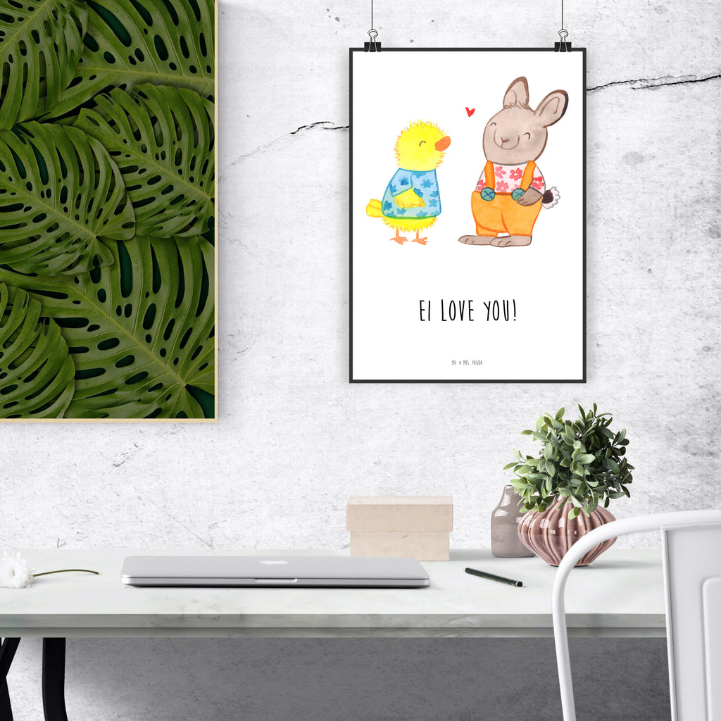 Poster Ostern Freundschaft Ostern, Ostergrüße, Ostergeschenke, Osterhase, Ostereier, Frühling, Frühlingsgefühle, Hase, Liebe, Freundschaft, Liebesbeweis, Küken, Osterküken Poster, Wandposter, Bild, Wanddeko, Küchenposter, Kinderposter, Wanddeko Bild, Raumdekoration, Wanddekoration, Handgemaltes Poster, Mr. & Mrs. Panda Poster, Designposter, Kunstdruck, Posterdruck  Ostern, Osterhase, Ostergeschenke, Osternest, Osterdeko, Geschenk zu Ostern